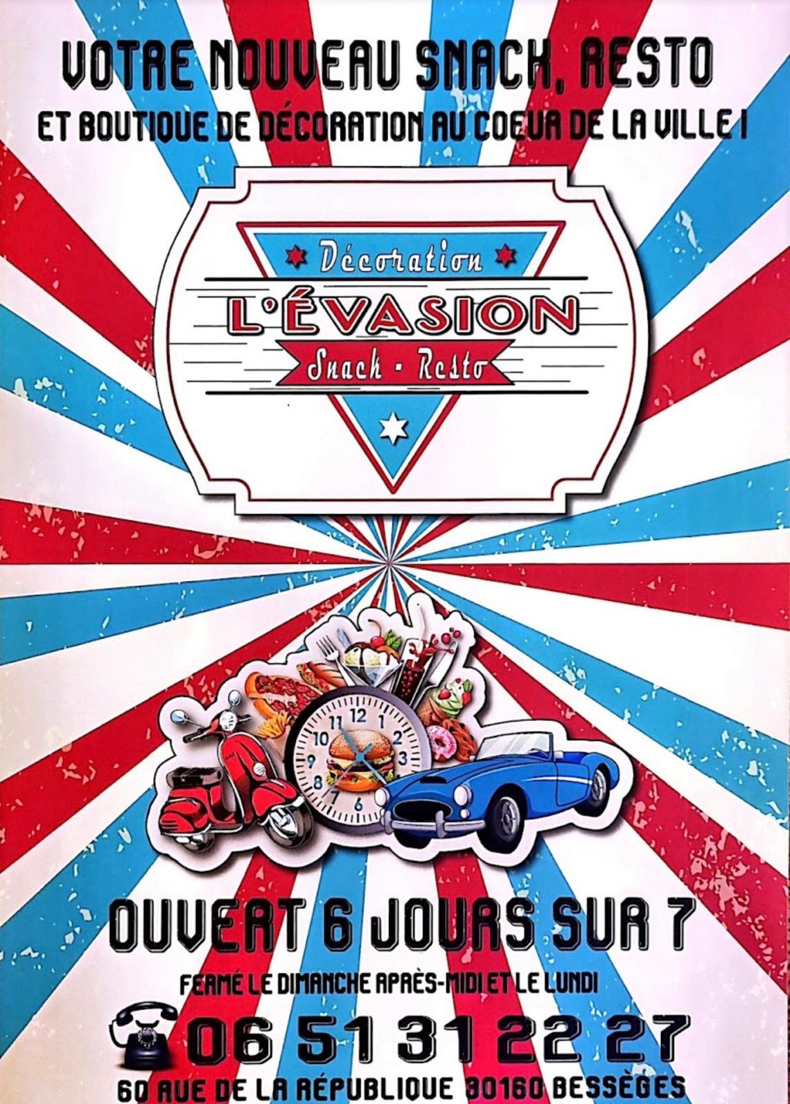 Ambiance rétro L'Évasion